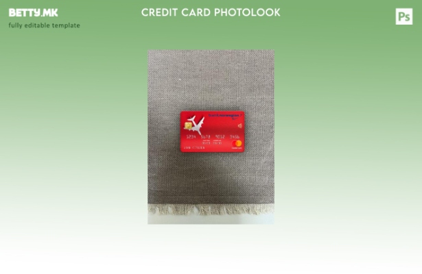 модерен стил Норвешка банка Норвешка AS банка мастер карта photolook преден шабл